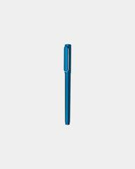 Penna X6 con cappuccio inchiostro fluido da personalizzare - Blu