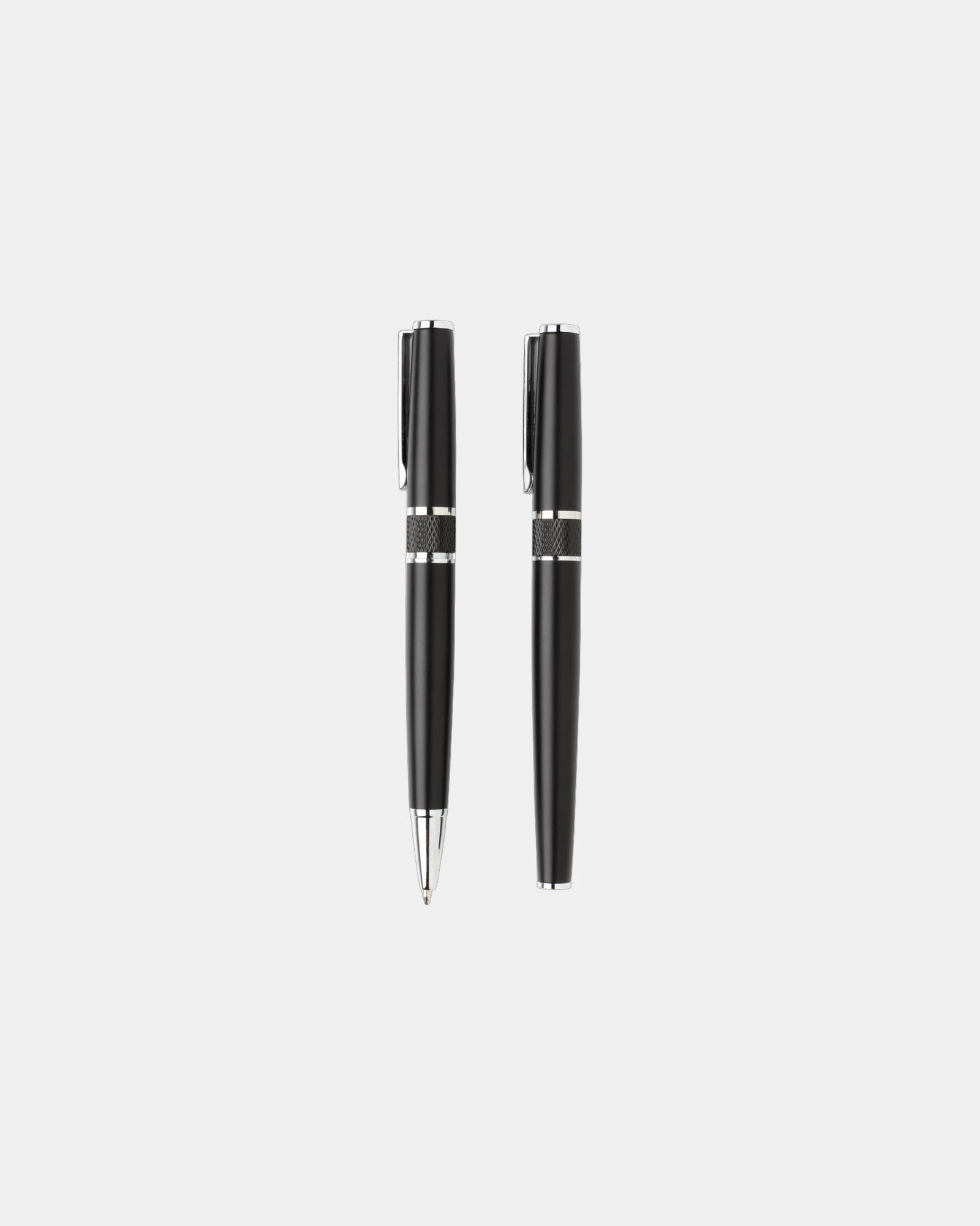 Set penne acciaio e ottone incisione laser da personalizzare - 1