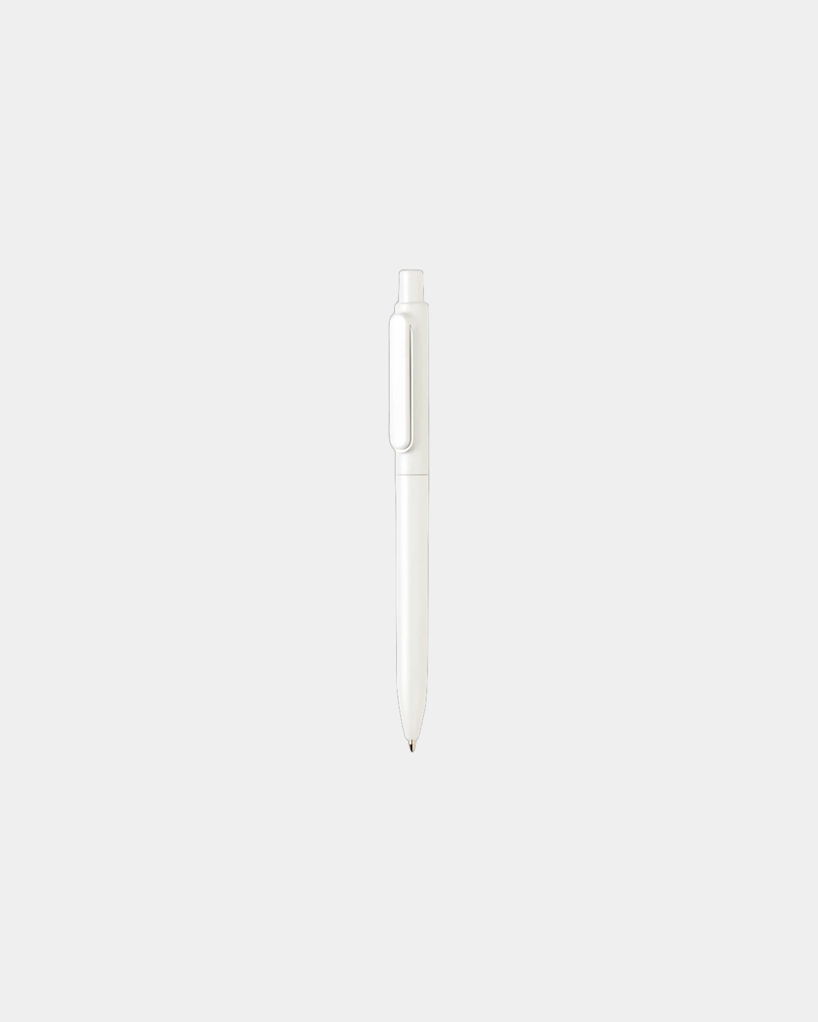 Penna a sfera plastica inchiostro blu da personalizzare - Bianco