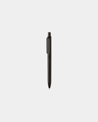 Penna a sfera plastica inchiostro blu da personalizzare - Nero