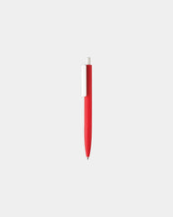 Penna ABS riciclato finitura gomma da personalizzare - Rosso
