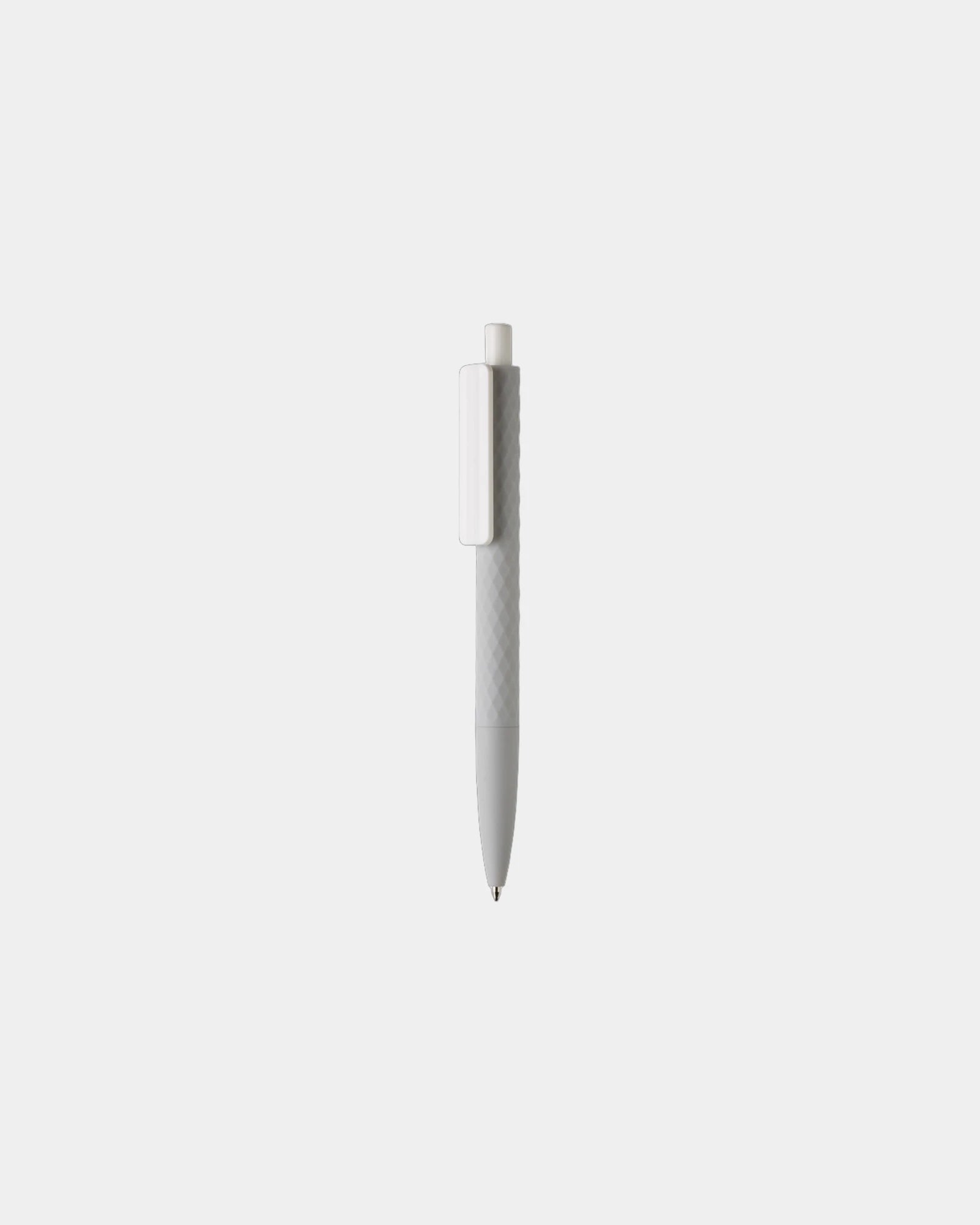 Penna ABS riciclato finitura gomma da personalizzare - Grigio