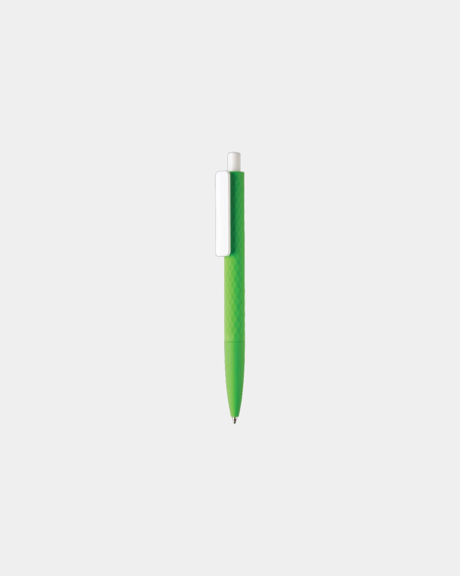Penna ABS riciclato finitura gomma da personalizzare - Verde