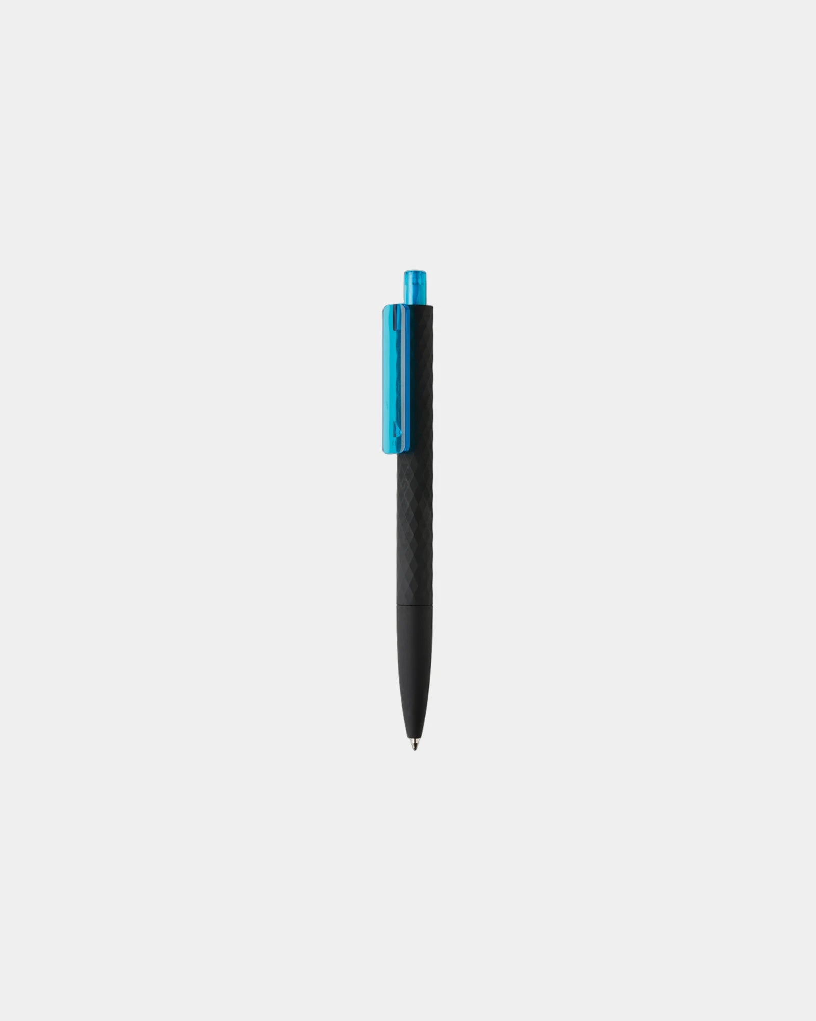Penna X3 ABS riciclato finitura gomma da personalizzare - Blu chiaro