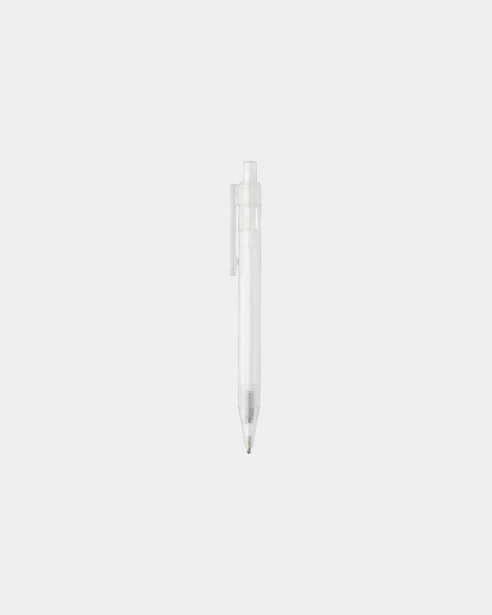 Penna trasparente riciclata RPET X8 da personalizzare - 5