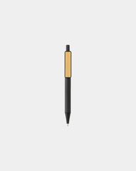 Penna ABS riciclato GRS clip bambù da personalizzare - 1
