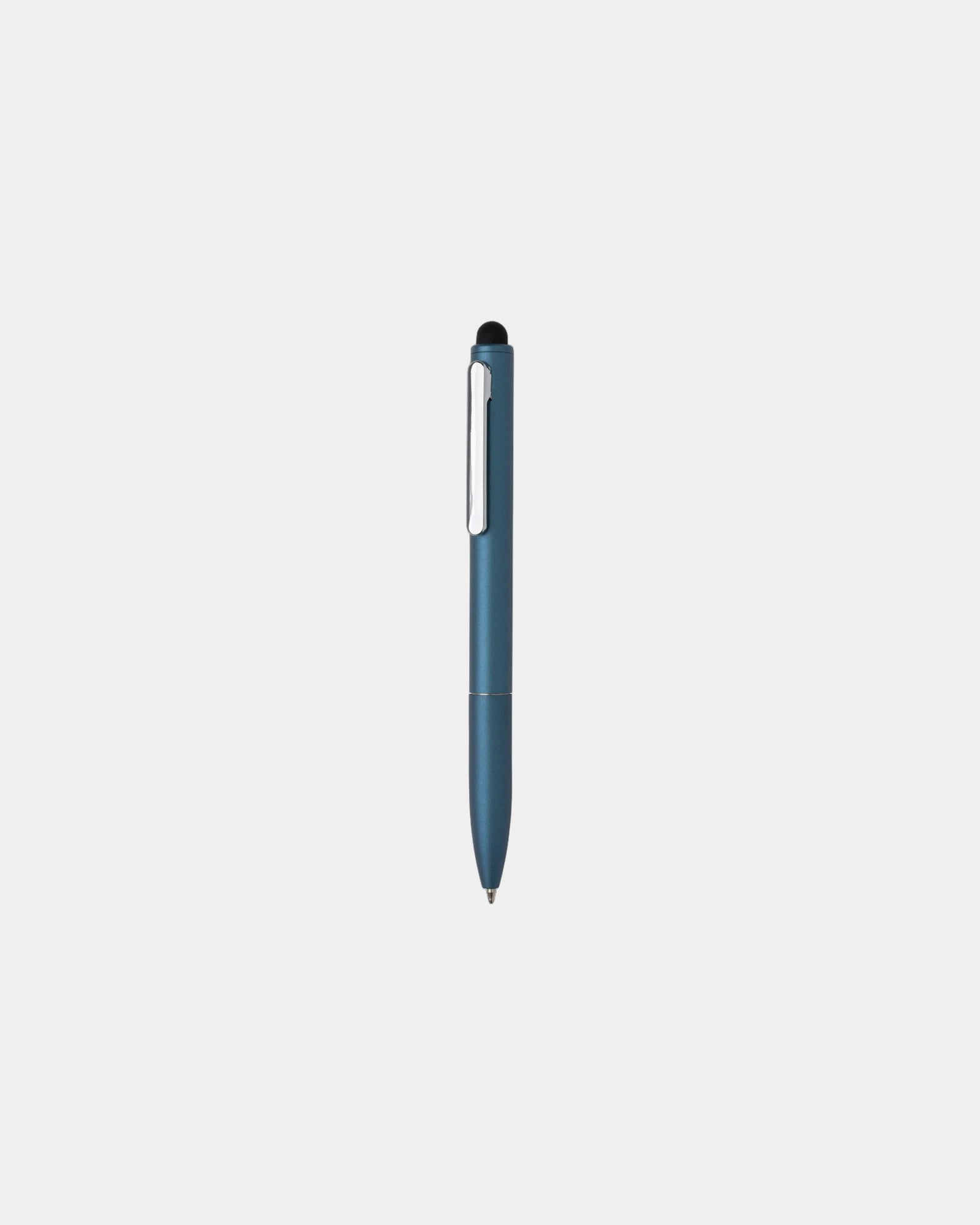 Penna alluminio riciclato con stylus Kymi da personalizzare - Blu Royal