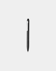 Penna alluminio riciclato con stylus Kymi da personalizzare - Nero