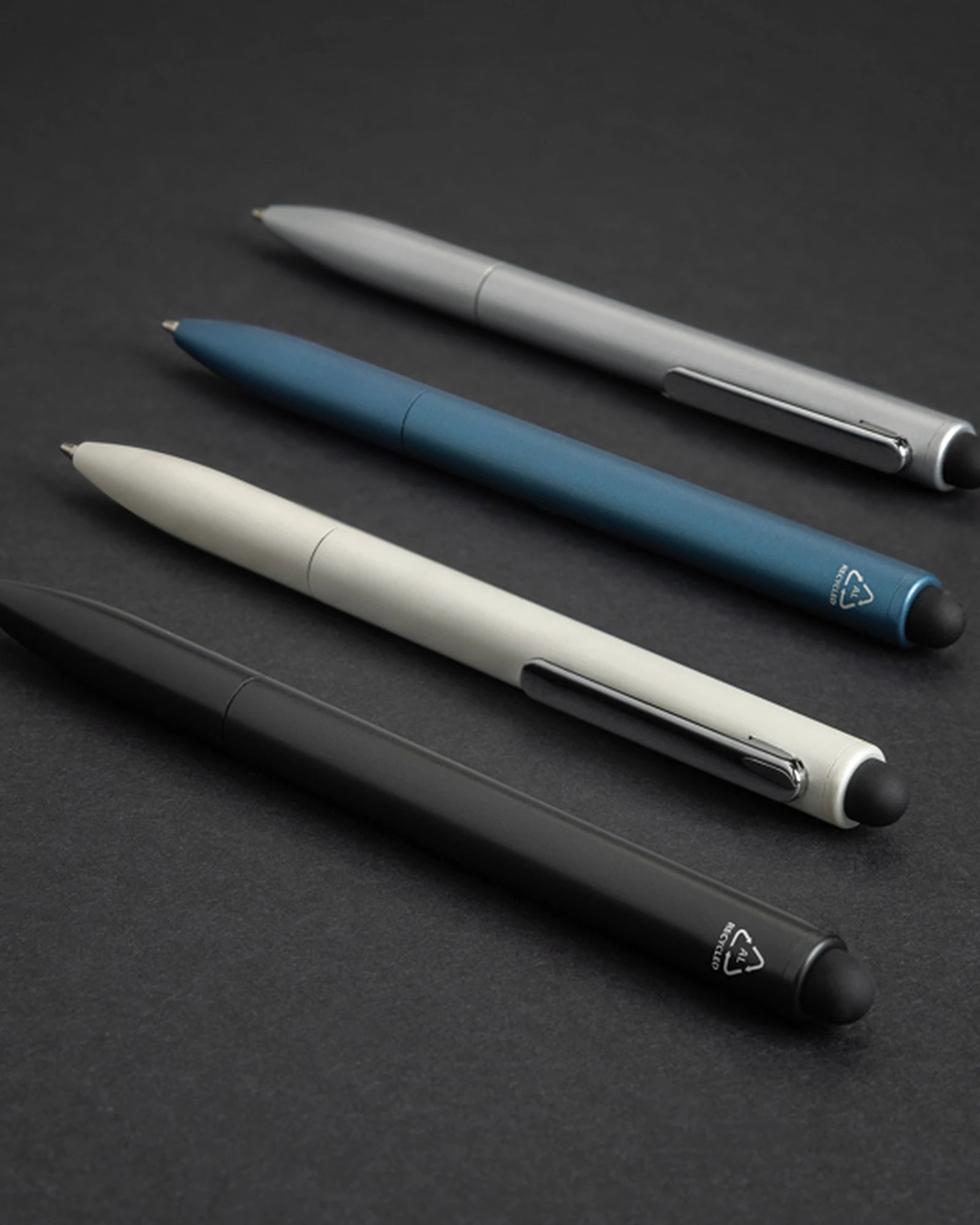 Penna alluminio riciclato con stylus Kymi da personalizzare - 12