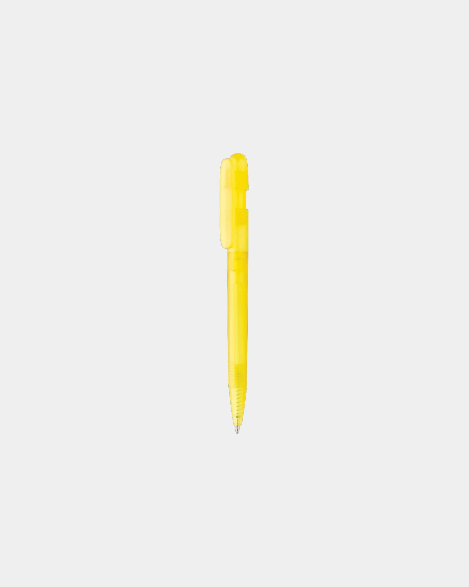 Penna ABS riciclato certificato GRS Devin da personalizzare - Giallo