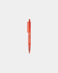 Penna plastica riciclata GRS effetto smerigliato da personalizzare - Rosso