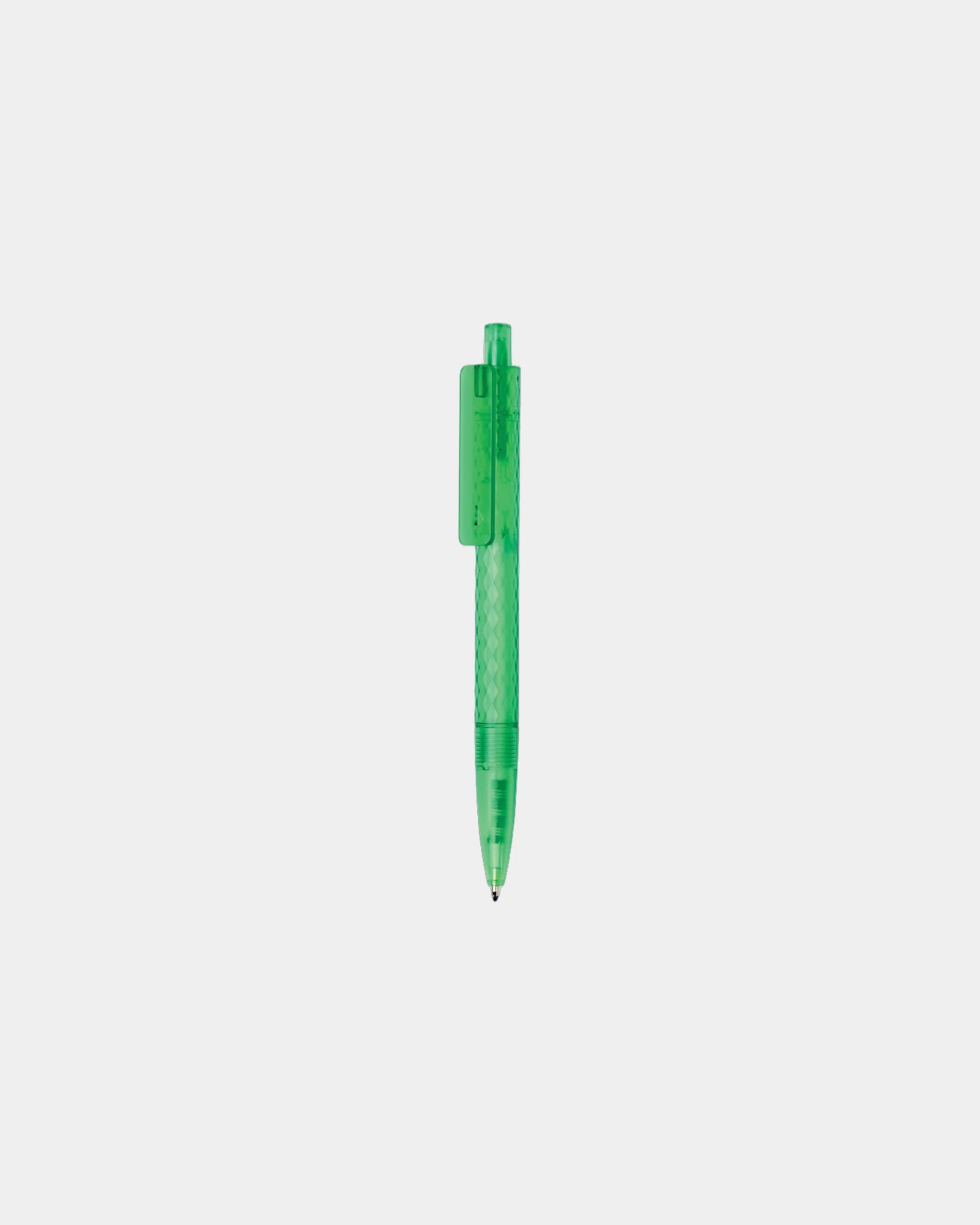 Penna plastica riciclata GRS effetto smerigliato da personalizzare - Verde