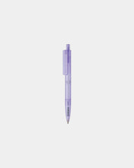 Penna plastica riciclata GRS effetto smerigliato da personalizzare - Viola