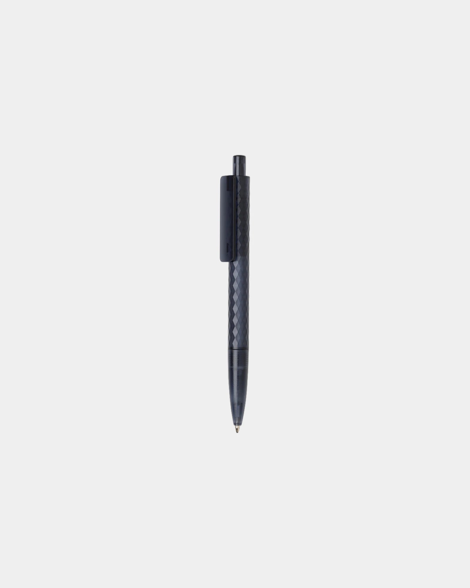 Penna plastica riciclata GRS effetto smerigliato da personalizzare - Blu Navy
