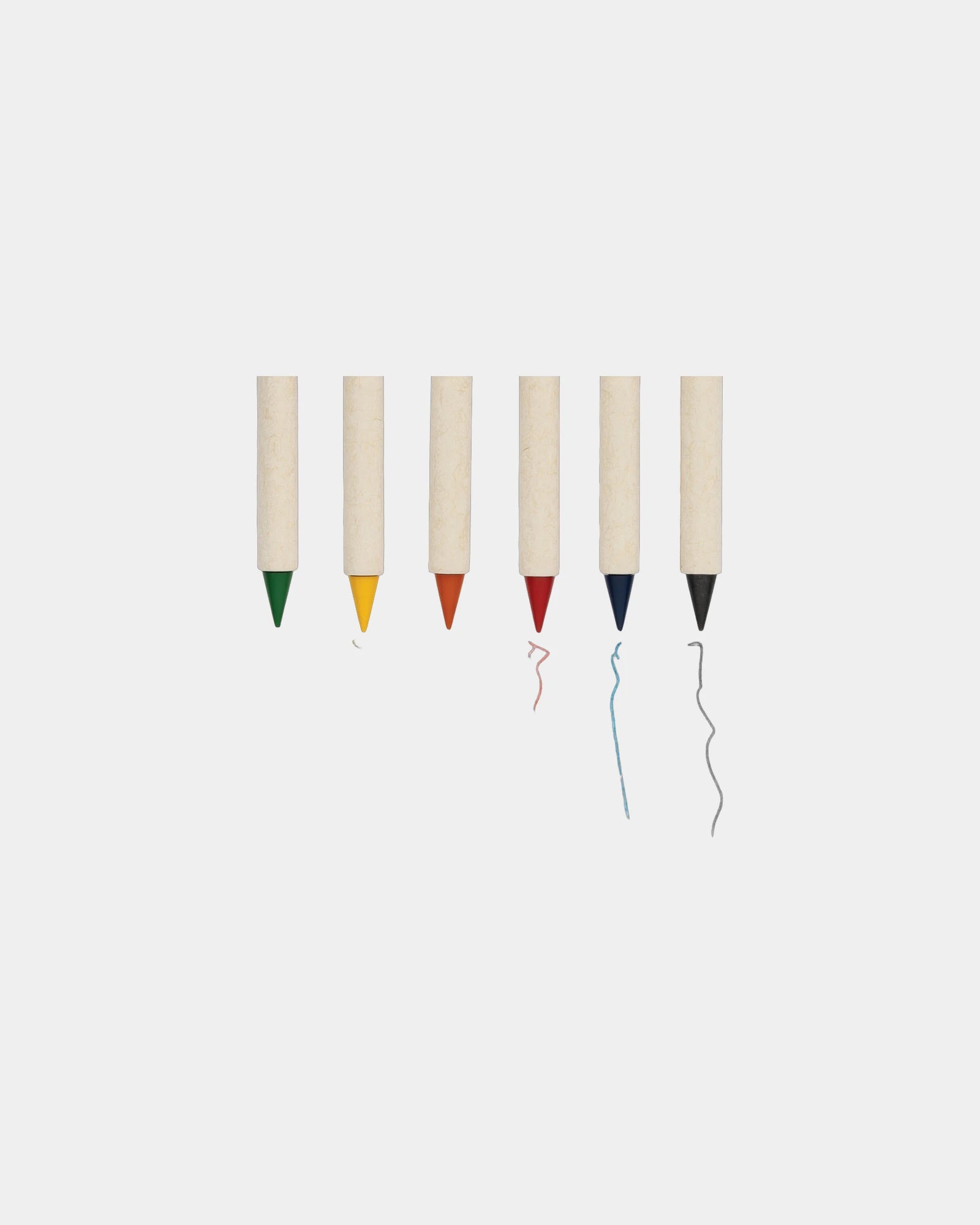 Set 6 matite colorate riciclate GRS da personalizzare - 2