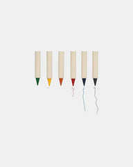 Set 6 matite colorate riciclate GRS da personalizzare - 2
