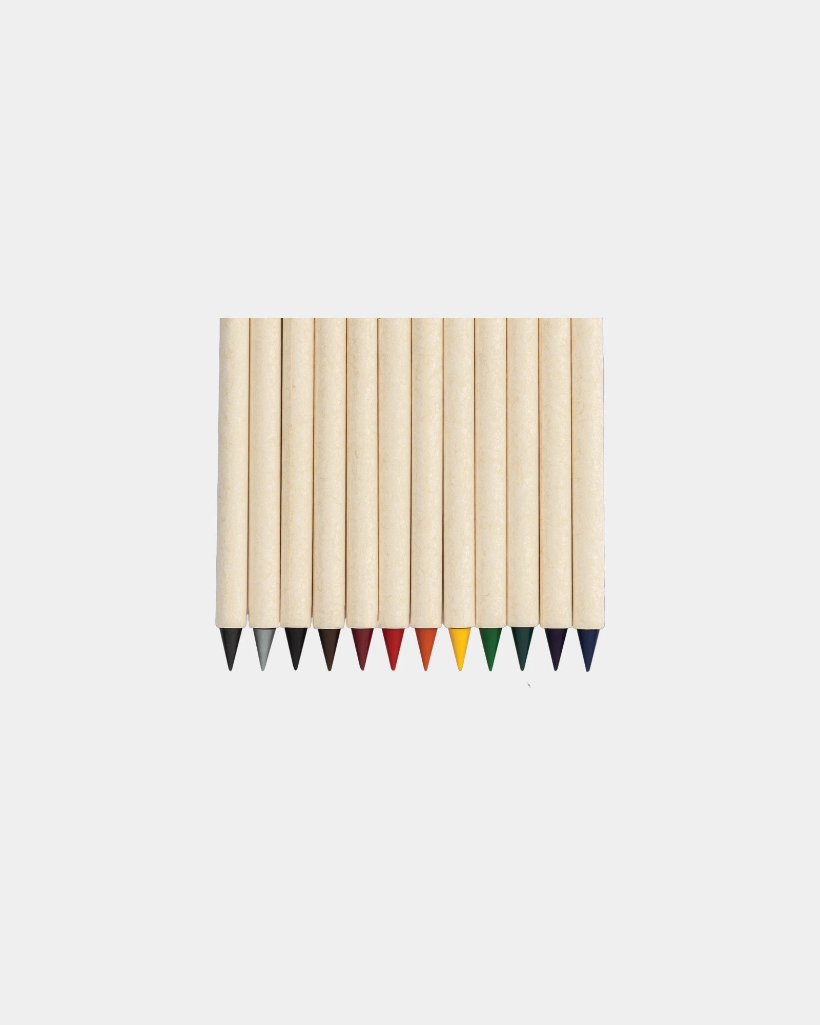 Set 12 matite colorate cartone riciclato da personalizzare - 2