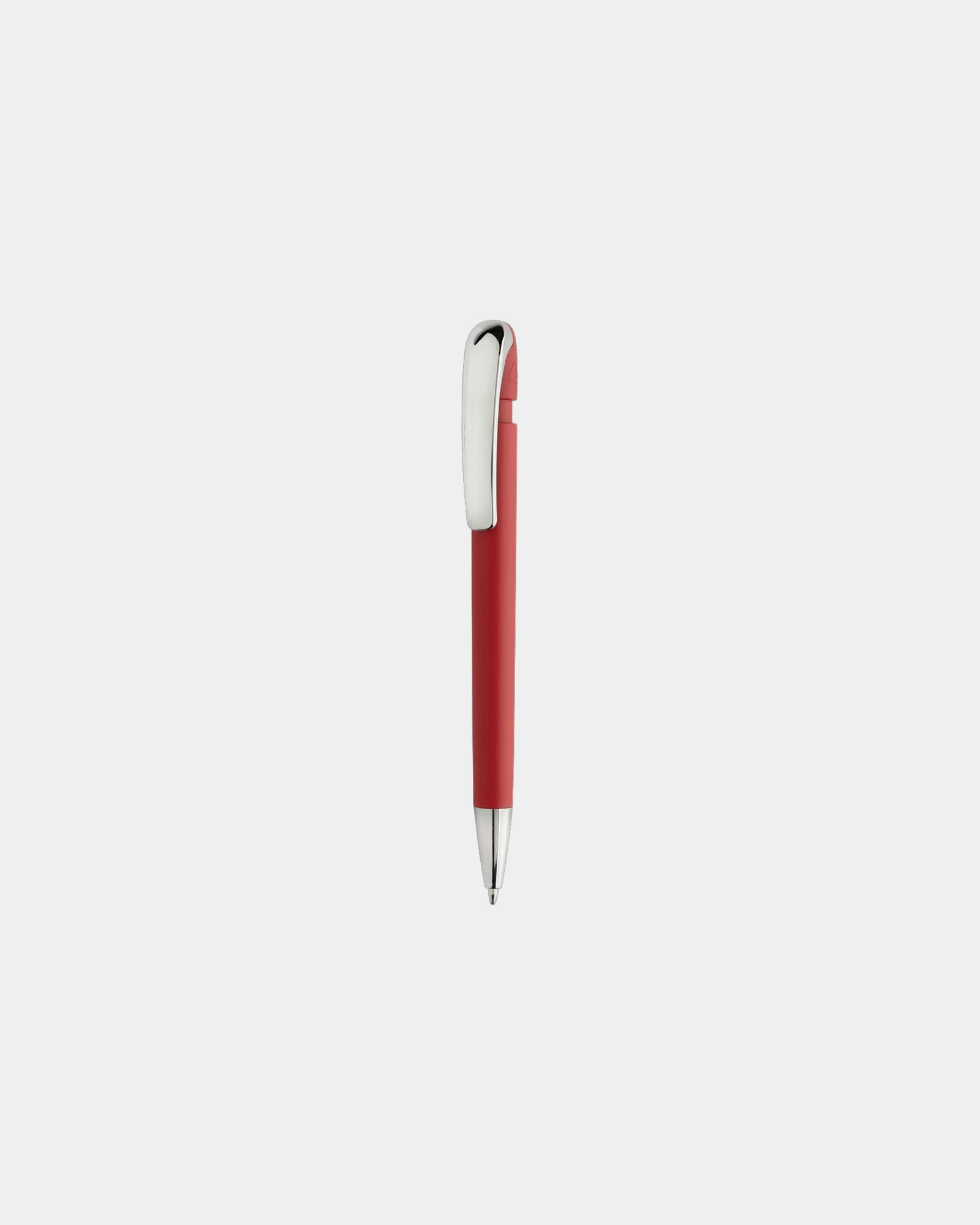 Penna clip metallico ABS riciclato da personalizzare - Rosso
