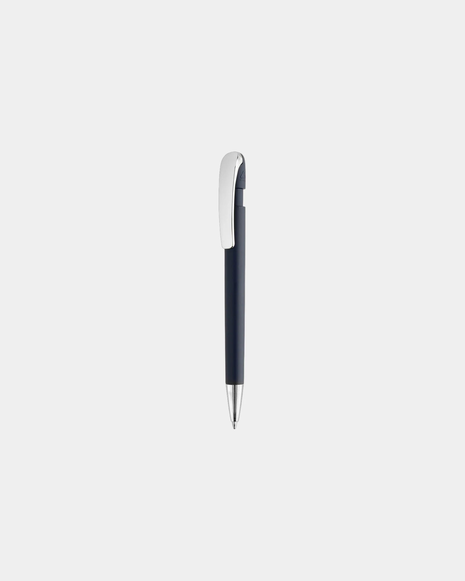 Penna clip metallico ABS riciclato da personalizzare - Blu Navy