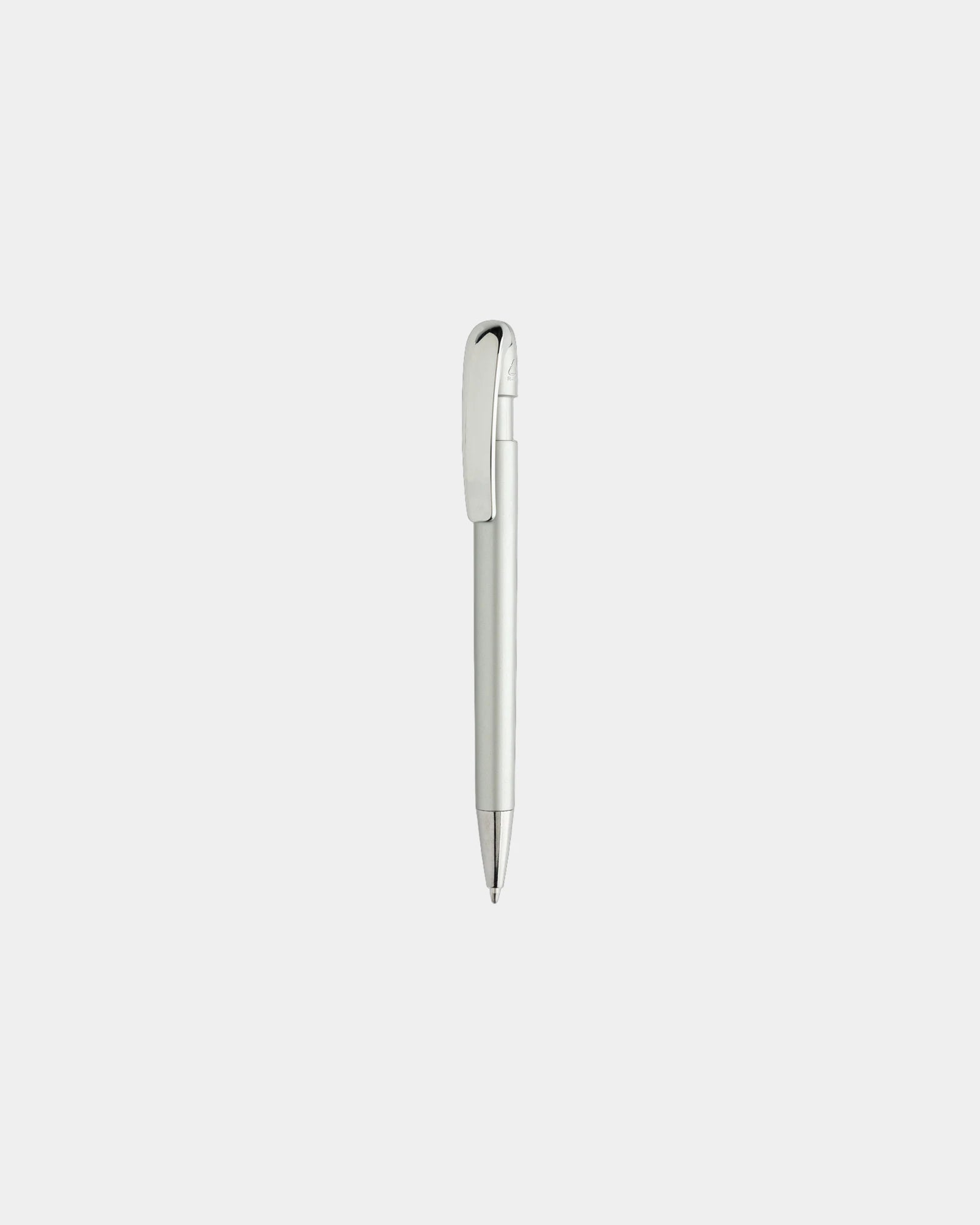 Penna clip metallico ABS riciclato da personalizzare - Grigio