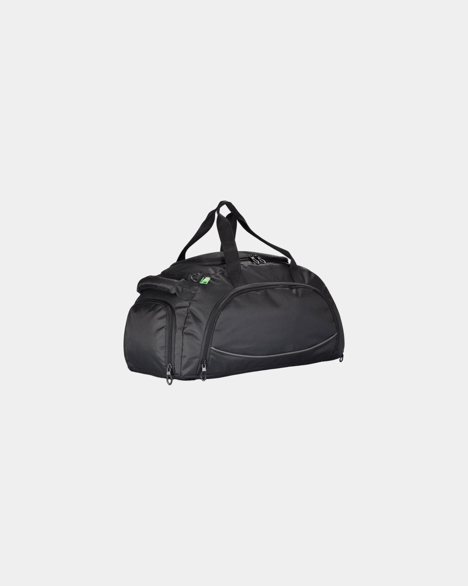 Borsa sportiva poliestere senza PVC 32L da personalizzare - Nero