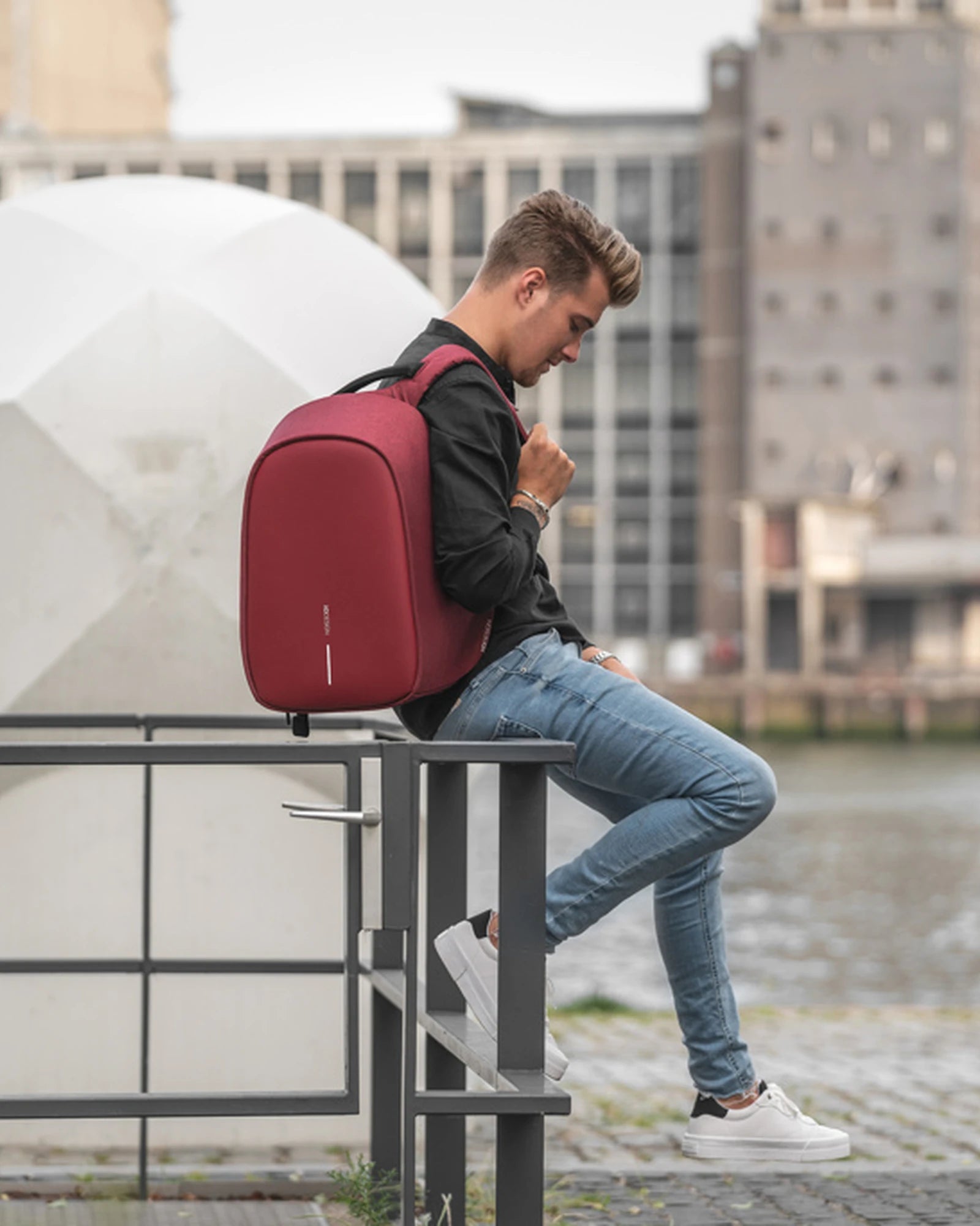 Zaino antifurto riciclato rPET 16L da personalizzare - 29