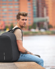 Zaino antifurto riciclato rPET 16L da personalizzare - 8