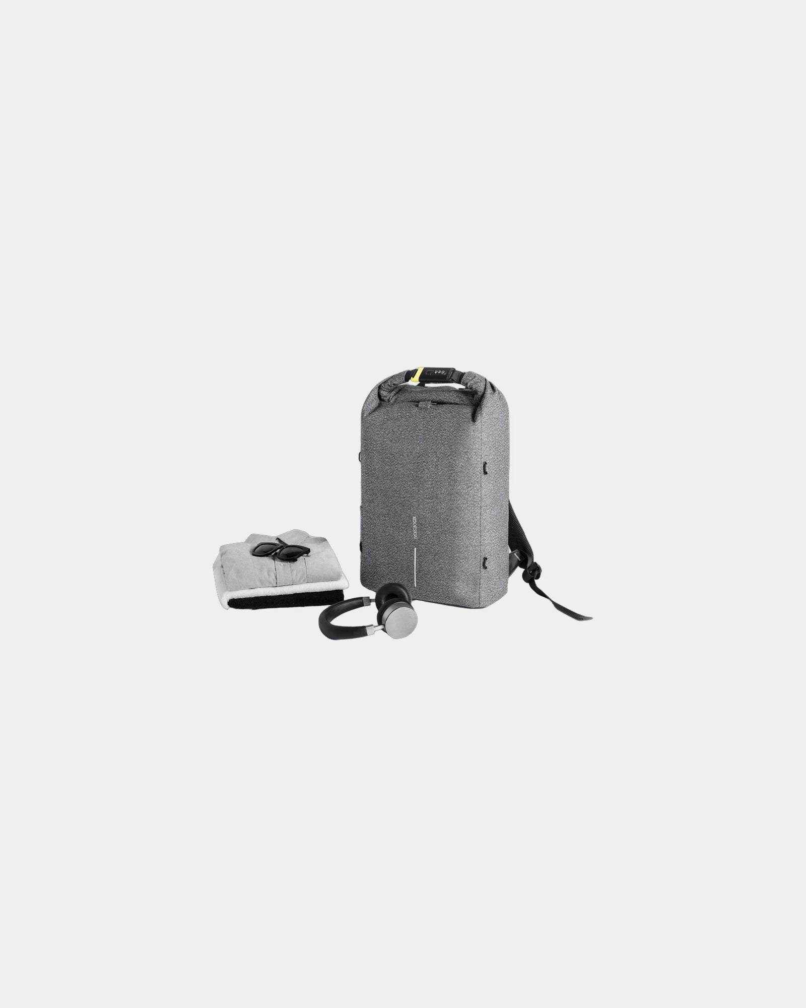 Zaino antifurto e antitaglio RFID 27L da personalizzare - Grigio