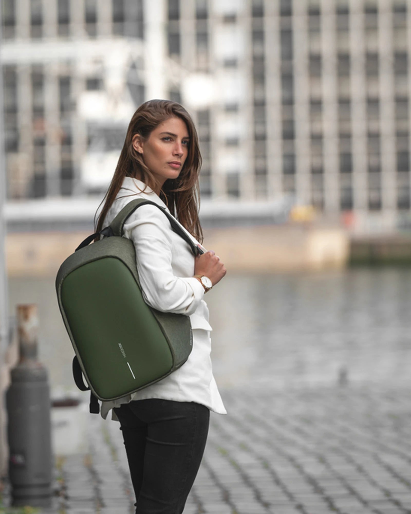 Zaino antifurto riciclato rPET 10,5L da personalizzare - 46