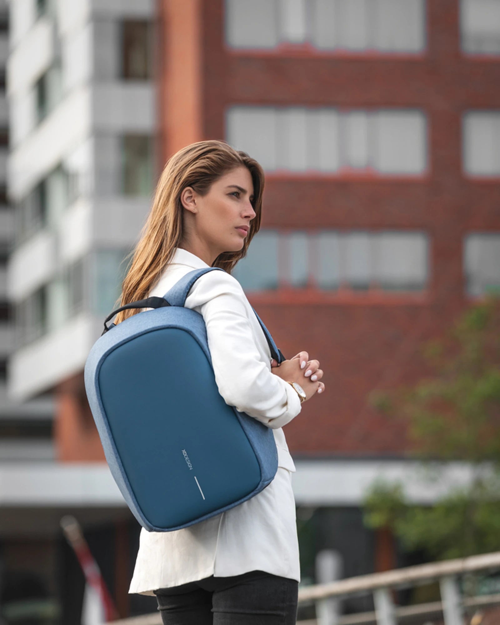 Zaino antifurto riciclato rPET 10,5L da personalizzare - 56
