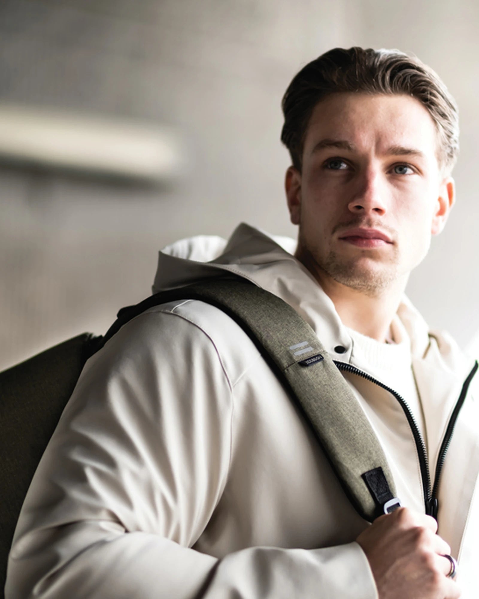 Zaino antifurto riciclato rPET 10,5L da personalizzare - 48