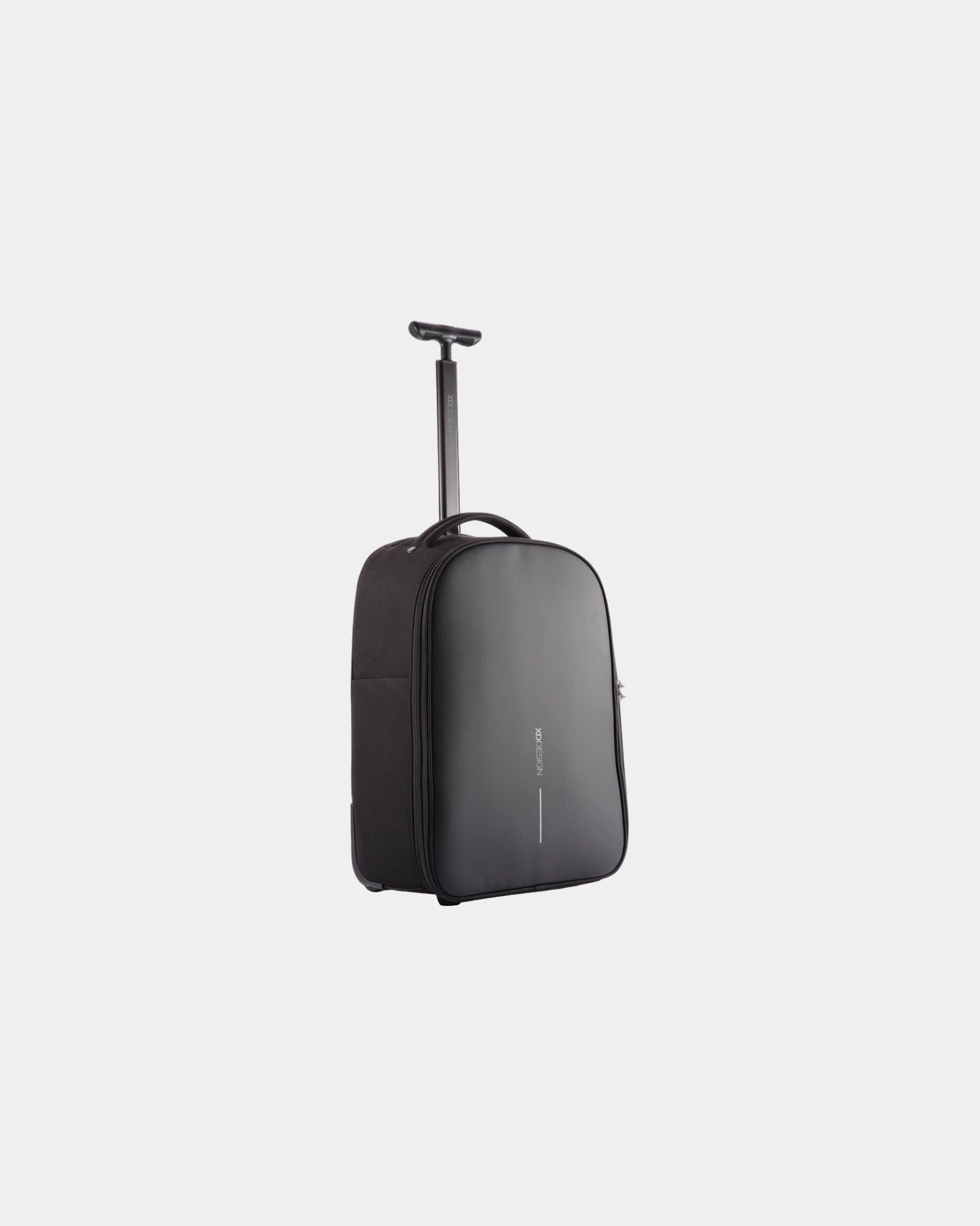 Zaino trolley riciclato antifurto 24L da personalizzare - Nero