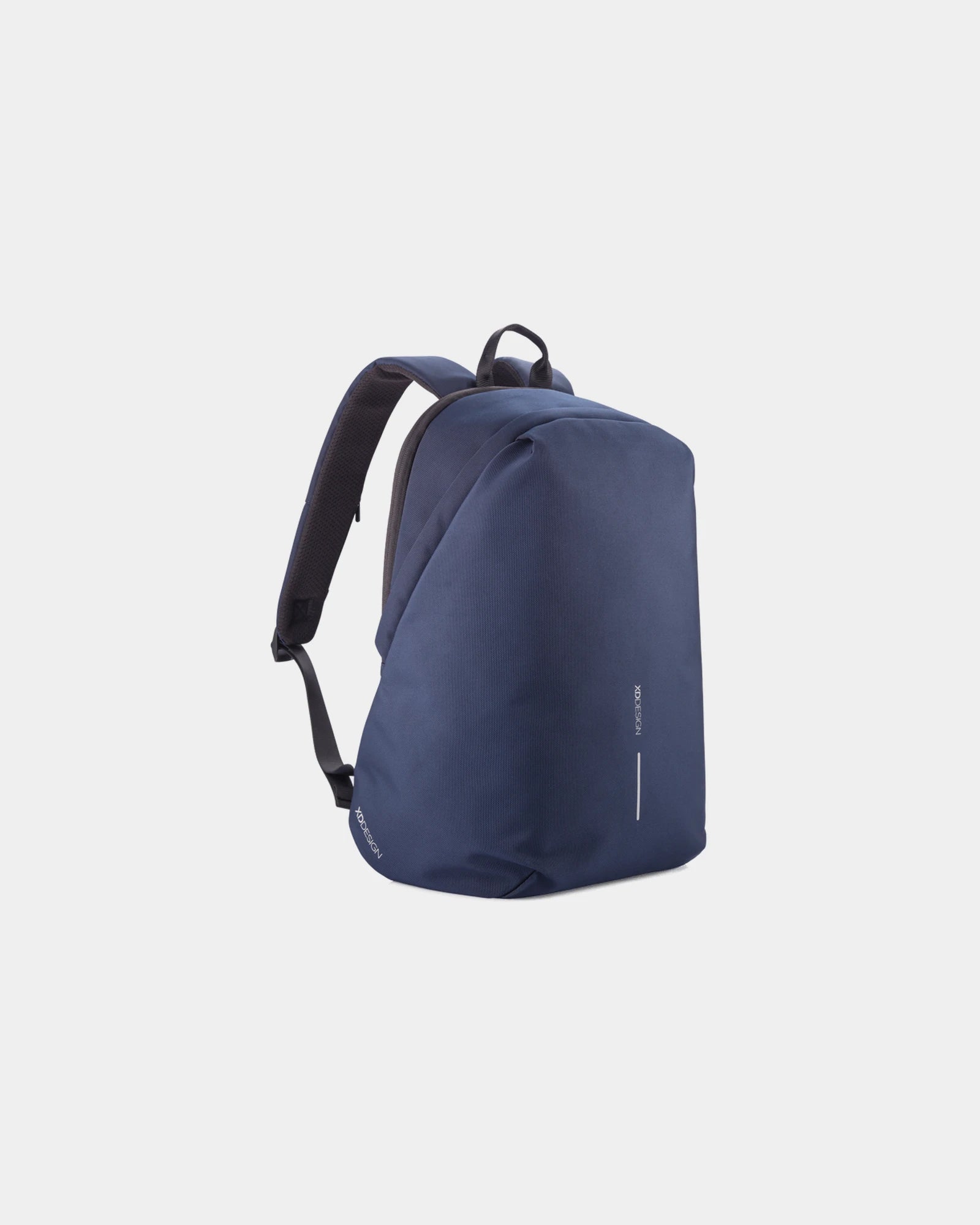 Zaino antifurto riciclato rPET Bobby Soft da personalizzare - Blu Navy