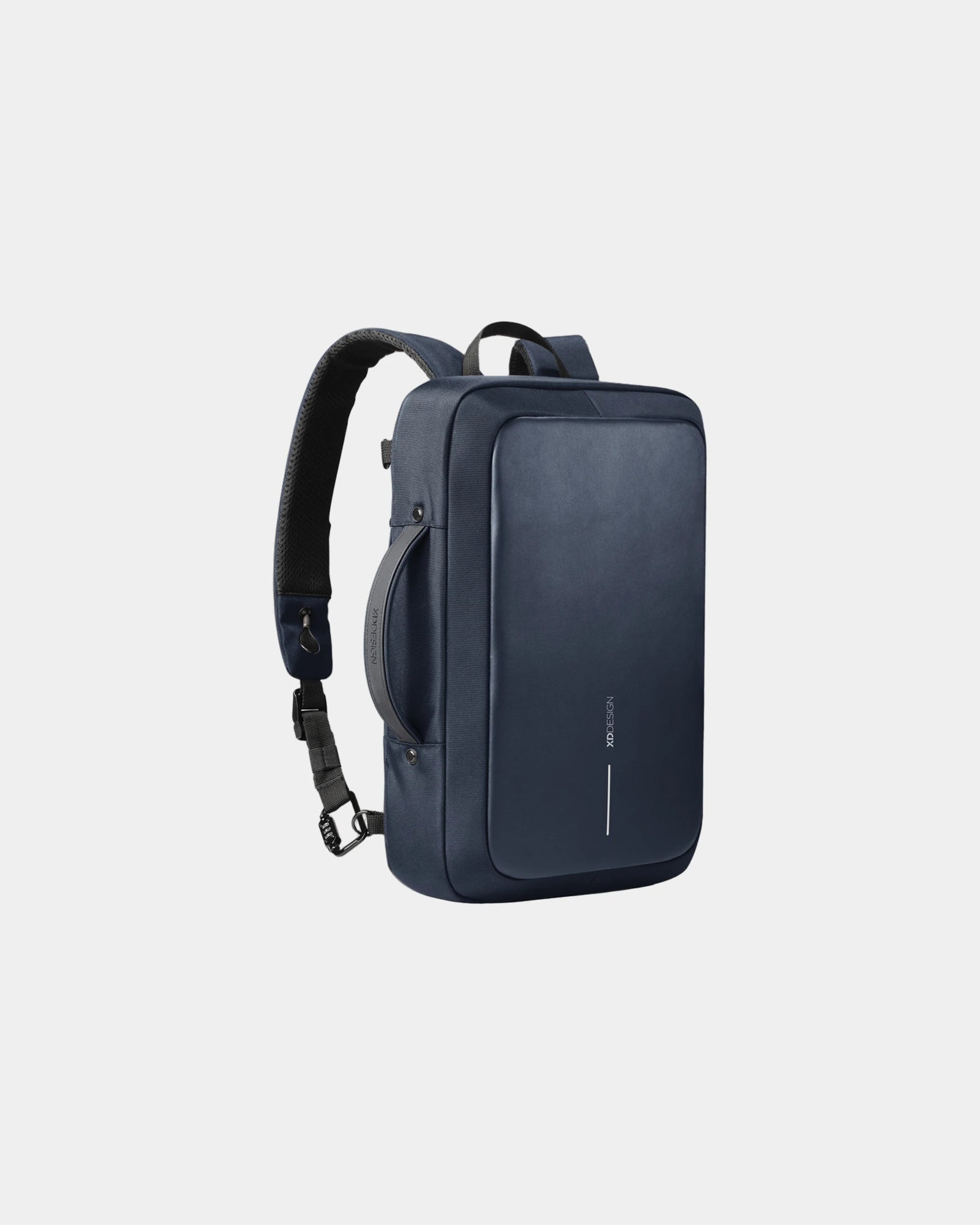 Zaino antifurto riciclato Bobby Bizz 2.0 da personalizzare - Blu Navy