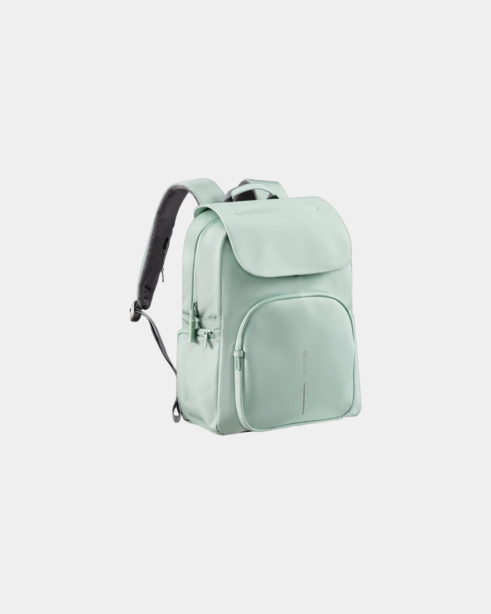 Zaino RPET antifurto porta PC 16" da personalizzare - Menta