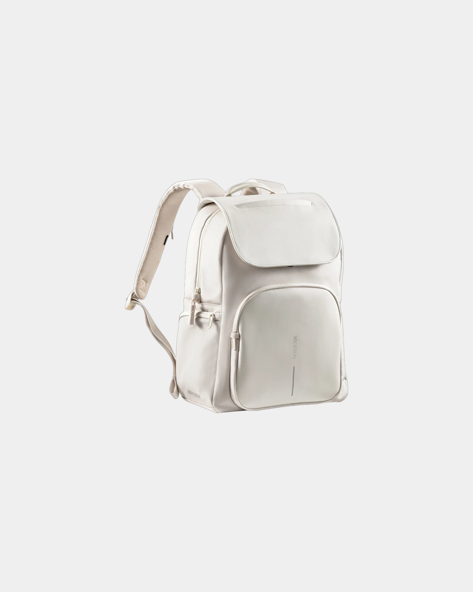 Zaino RPET antifurto porta PC 16" da personalizzare - Beige