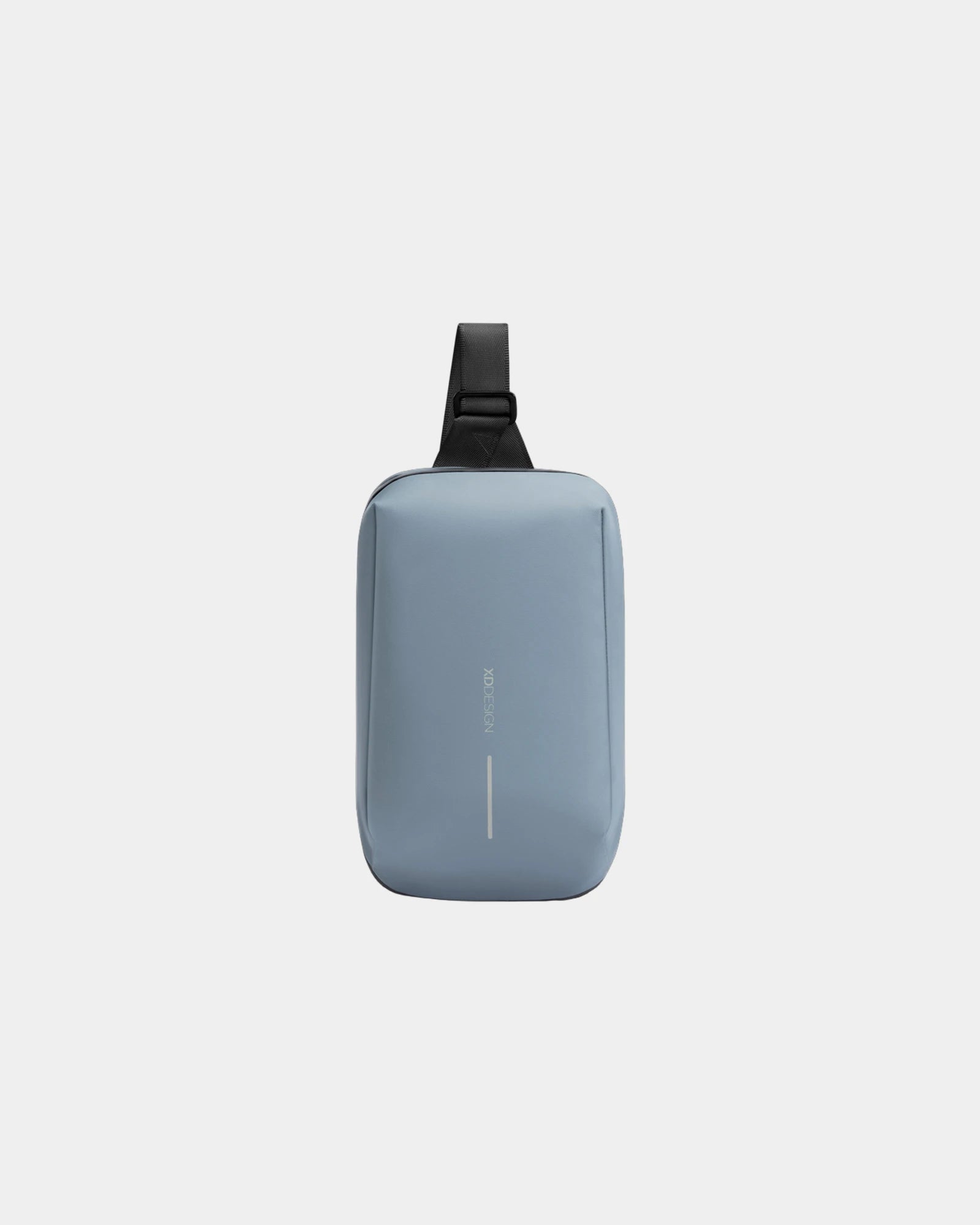Borsa a tracolla impermeabile riciclata da personalizzare - Blu