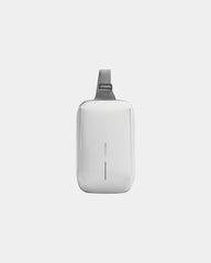 Borsa a tracolla impermeabile riciclata da personalizzare - Bianco Panna