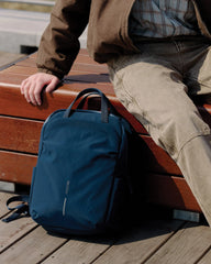 Zaino/tote riciclato antifurto 15L da personalizzare - 40