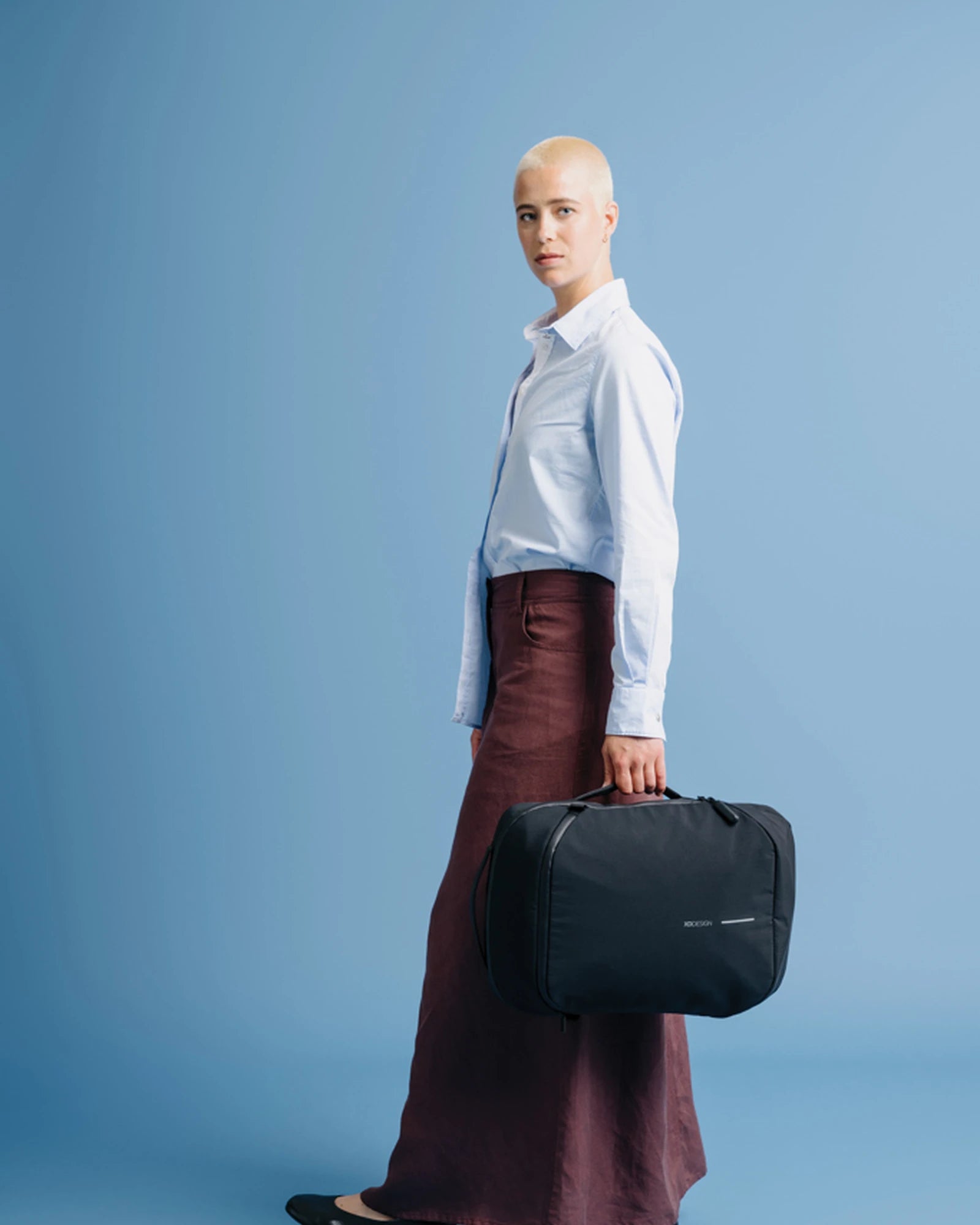 Zaino nylon riciclato 15L porta laptop da personalizzare - 8