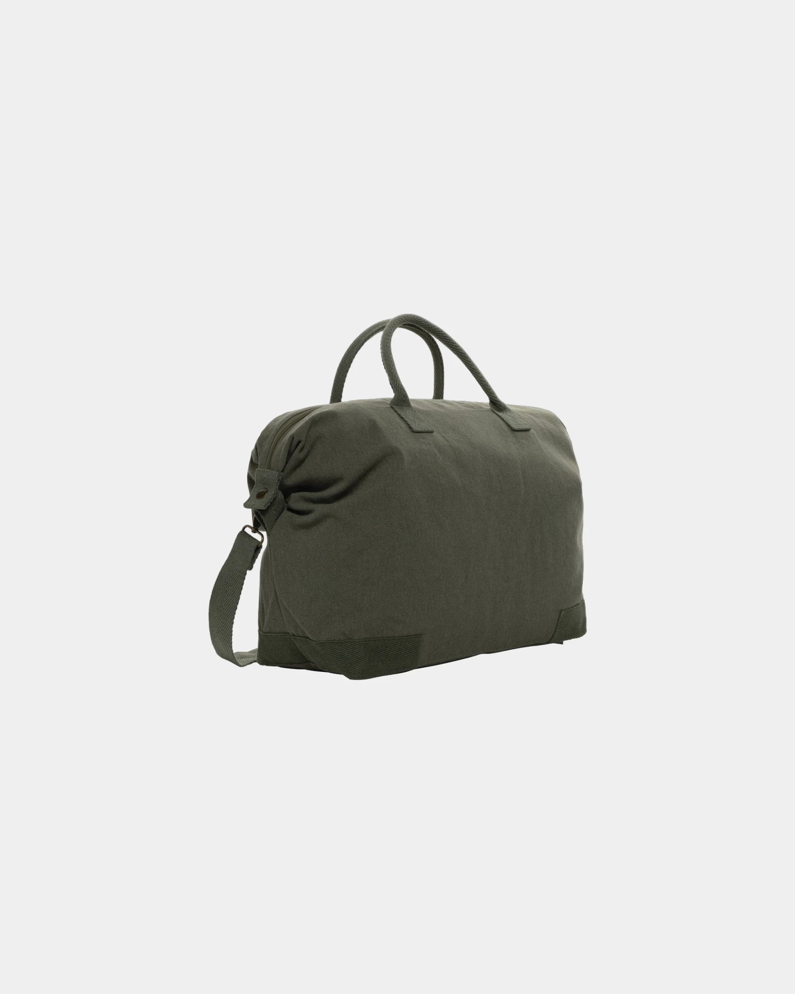 Borsa da viaggio cotone riciclato 40L da personalizzare - Verde