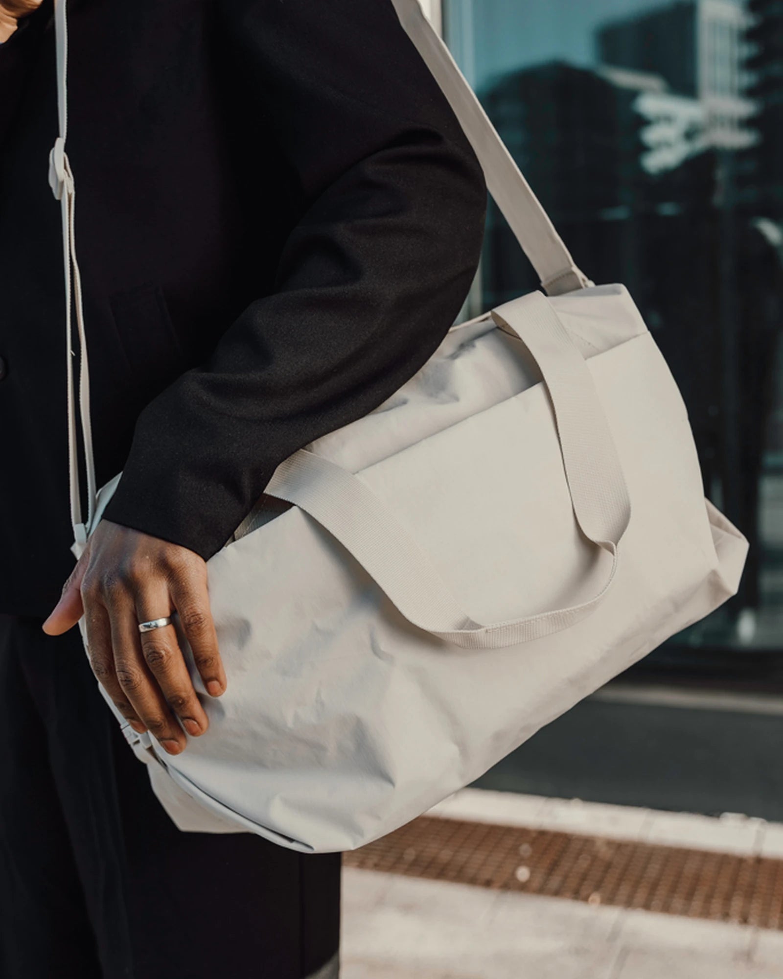 Borsa da viaggio nylon riciclato 45L da personalizzare - 19
