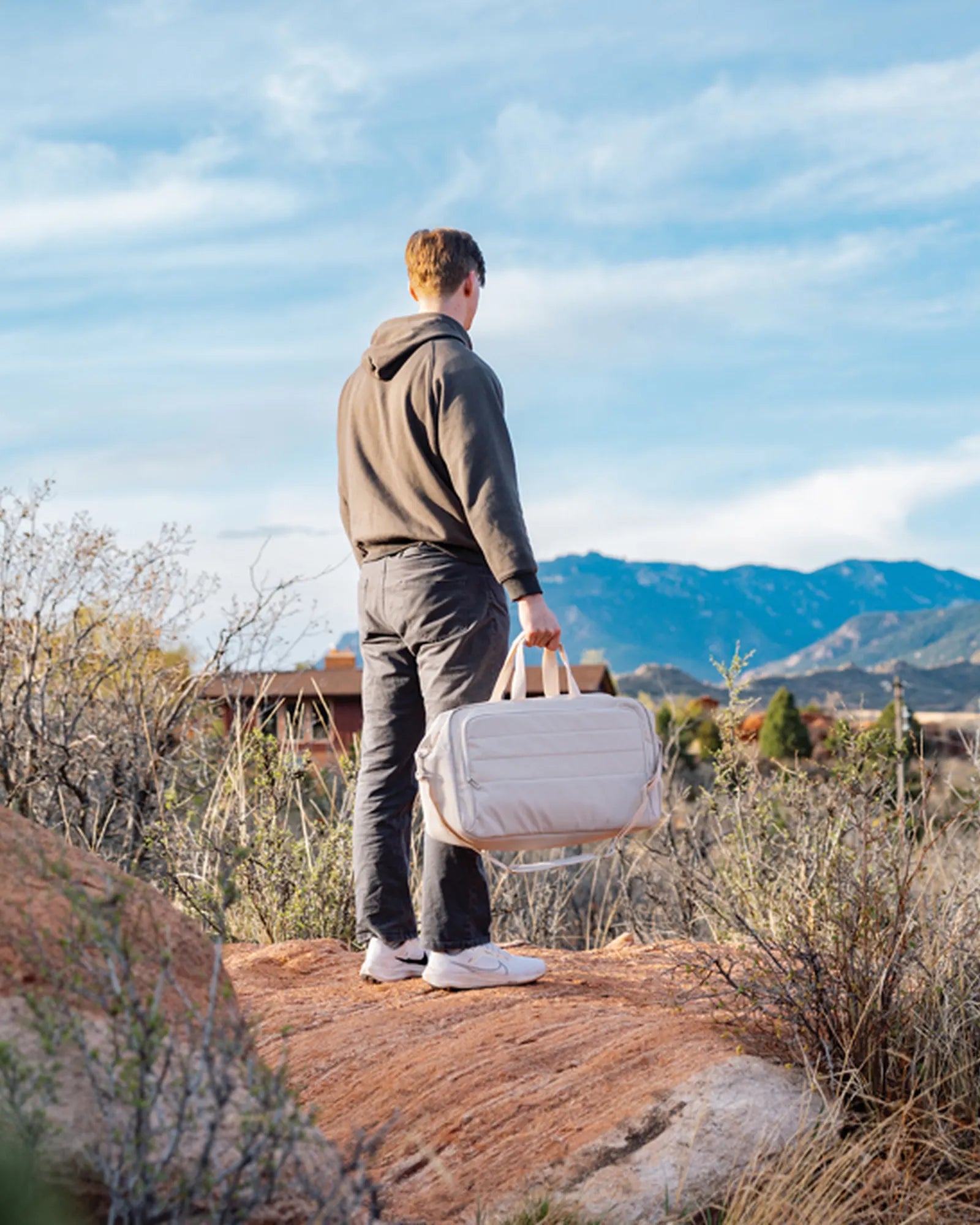 Borsa da viaggio RPET AWARE 40L da personalizzare - 8