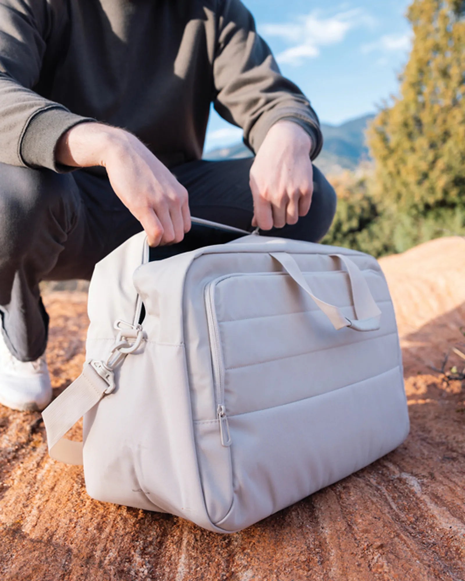 Borsa da viaggio RPET AWARE 40L da personalizzare - 9