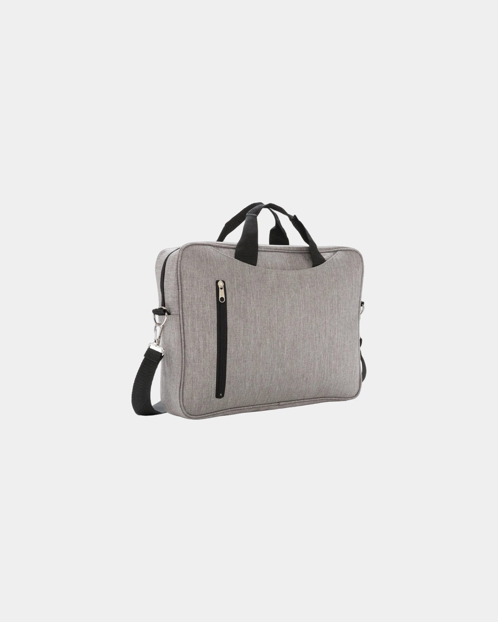 Custodia per laptop poliestere 15" da personalizzare - Grigio