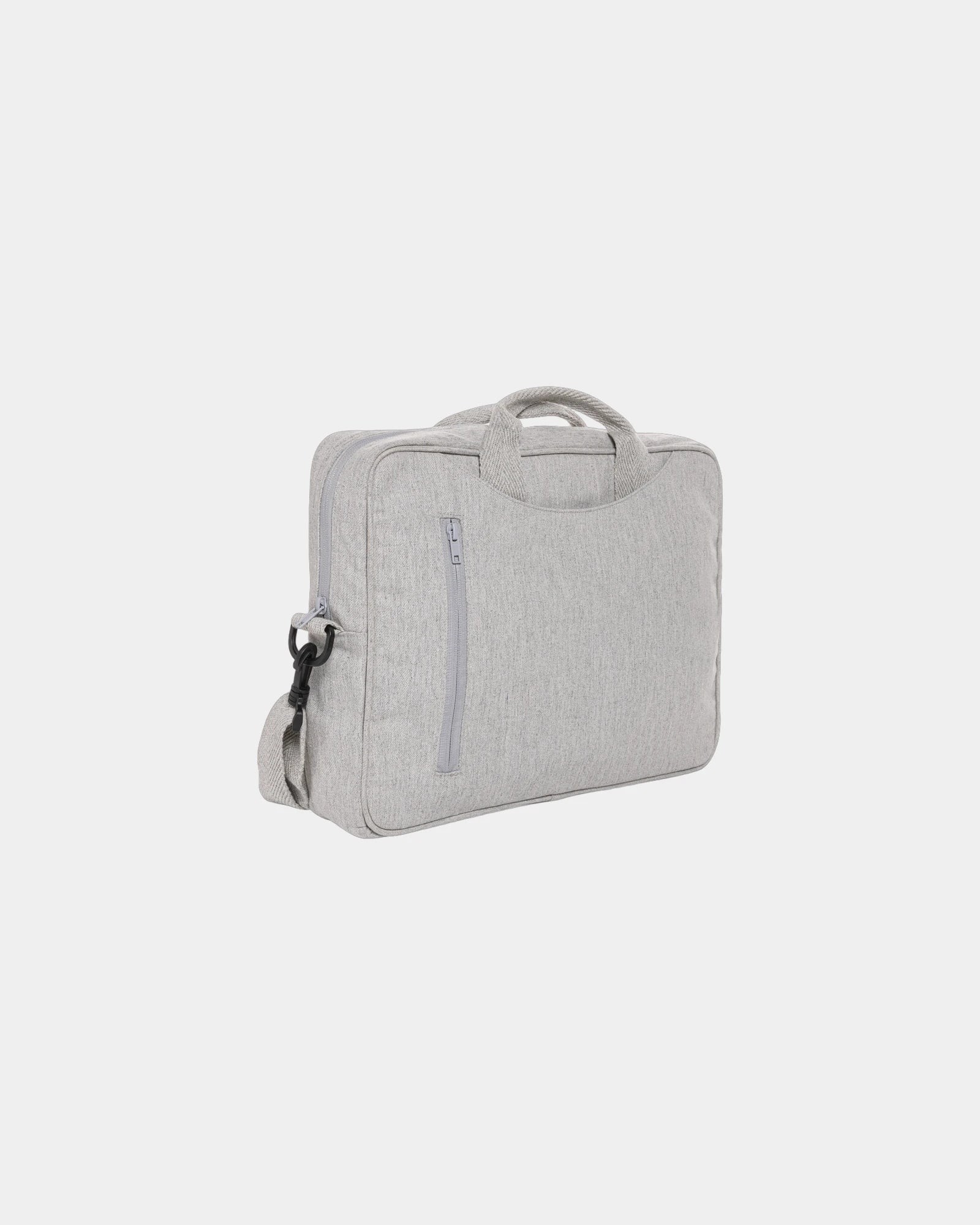 Custodia laptop 15,4" cotone riciclato da personalizzare - Grigio