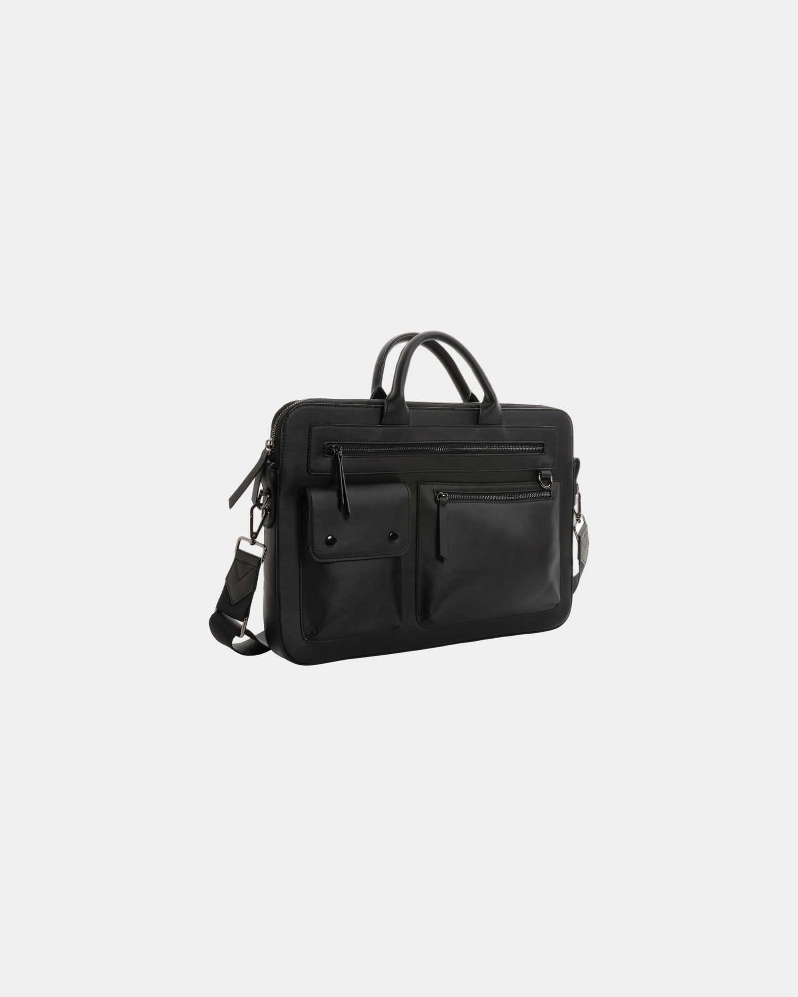 Custodia laptop 14" PU riciclato GRS da personalizzare - Nero