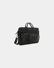 Custodia laptop 14" PU riciclato GRS da personalizzare - Nero