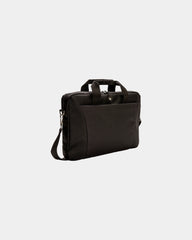 Borsa porta pc 15,4" 600D senza PVC da personalizzare - Nero