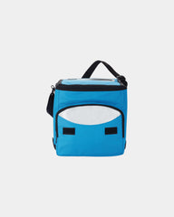 Borsa termica pieghevole poliestere 13L da personalizzare - Blu